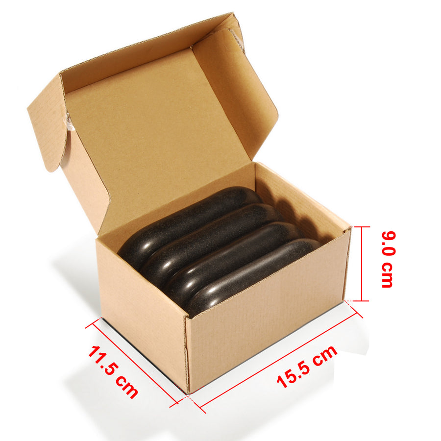 Master Massage Groß Ovular Basalt Hot Stone Massagesteine (XXX)