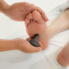 Master Massage Pilzförmiger Basalt Stein für Hot Stone Massage Triggerpunkte Tool 1 St