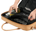 Master Massage Wärmetasche für Hot-Stone-Massagen mit einstellbarer Temperaturregelung – tragbarer Wärmer für Massagesteine und Handtücher, Braun.