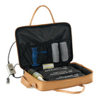 Master Massage Wärmetasche für Hot-Stone-Massagen mit einstellbarer Temperaturregelung – tragbarer Wärmer für Massagesteine und Handtücher, Braun.