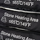 Master Massage Wärmetasche für Hot-Stone-Massagen mit einstellbarer Temperaturregelung – tragbarer Wärmer für Massagesteine und Handtücher, Braun.