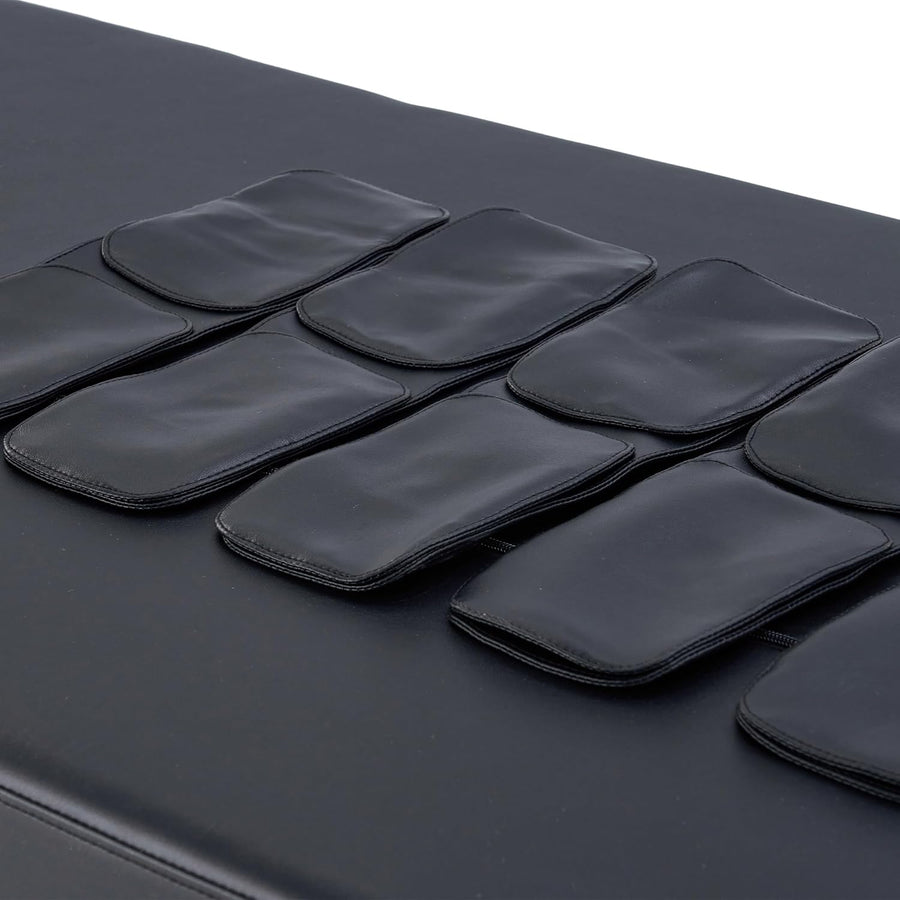 Master Massage 76cm AirMaster-II Ganzkörper-Stretching Airwave-Massagetherapieliege mit Airbags. 3D-Lendenwirbel-Traktion – für Nacken, Rücken, Taille, Hüfte und Schmerzlinderung Chiropraktiktisch