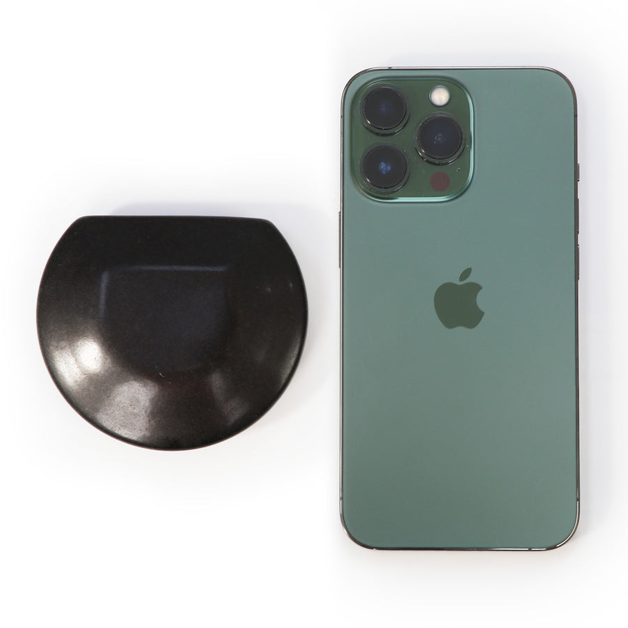 Master Massage Basalt Steine 3/4 Rund für Hot Stone Gua Sha Steine 2er Pack