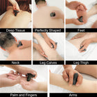 Master Massage Pilzförmiger Basalt Stein für Hot Stone Massage Triggerpunkte Tool 1 St