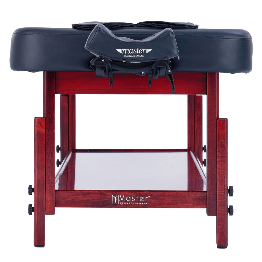 Master Massage 76cm AirMaster-II Ganzkörper-Stretching Airwave-Massagetherapieliege mit Airbags. 3D-Lendenwirbel-Traktion – für Nacken, Rücken, Taille, Hüfte und Schmerzlinderung Chiropraktiktisch