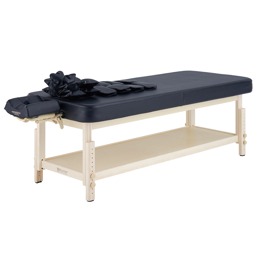 Master Massage 76cm AirMaster-I Ganzkörper-Stretching Airwave-Massagetherapieliege mit Airbags. 3D-Lendenwirbel-Traktion – Entspannung von Nacken, Rücken, Taille, Hüfte und Schmerzlinderung für den professionellen und Chiropraktiktisch