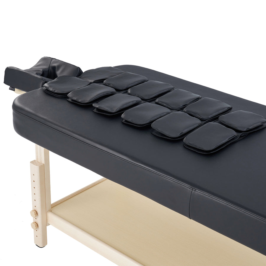 Master Massage 76cm AirMaster-I Ganzkörper-Stretching Airwave-Massagetherapieliege mit Airbags. 3D-Lendenwirbel-Traktion – Entspannung von Nacken, Rücken, Taille, Hüfte und Schmerzlinderung für den professionellen und Chiropraktiktisch