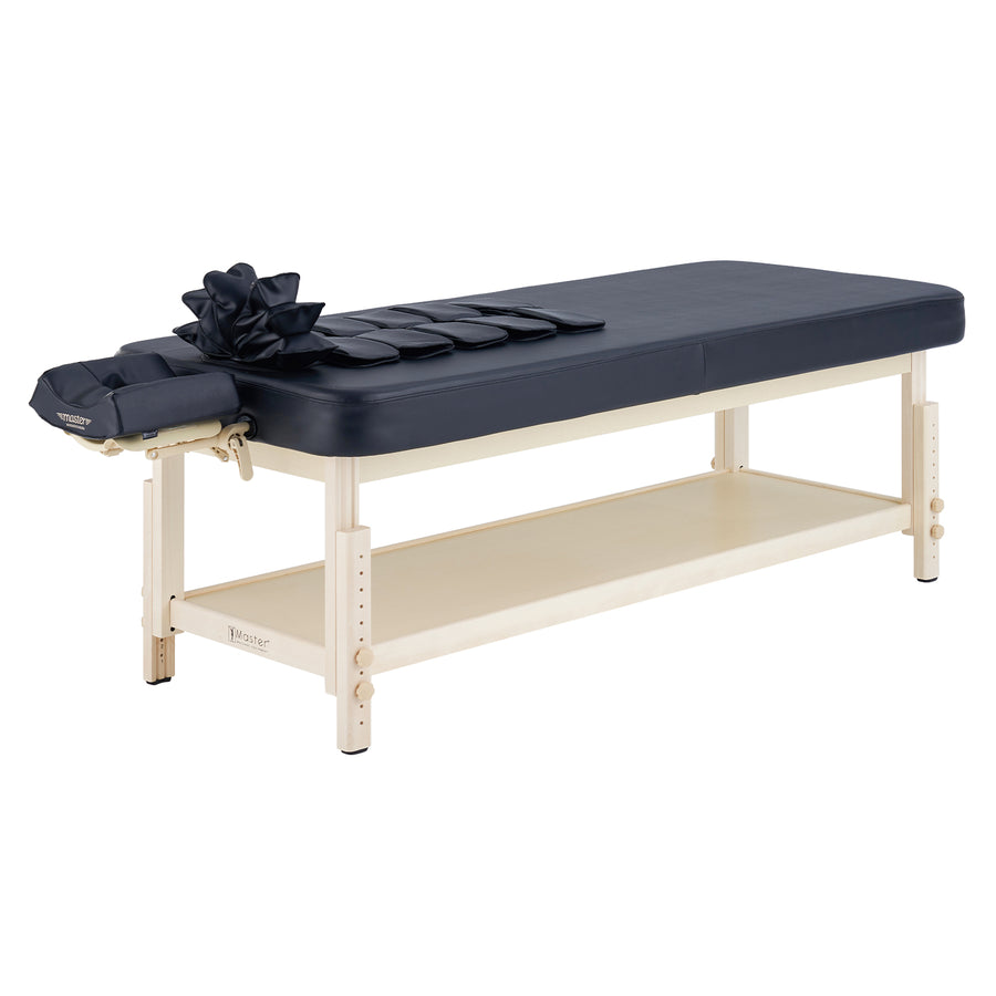 Master Massage 76cm AirMaster-I Ganzkörper-Stretching Airwave-Massagetherapieliege mit Airbags. 3D-Lendenwirbel-Traktion – Entspannung von Nacken, Rücken, Taille, Hüfte und Schmerzlinderung für den professionellen und Chiropraktiktisch