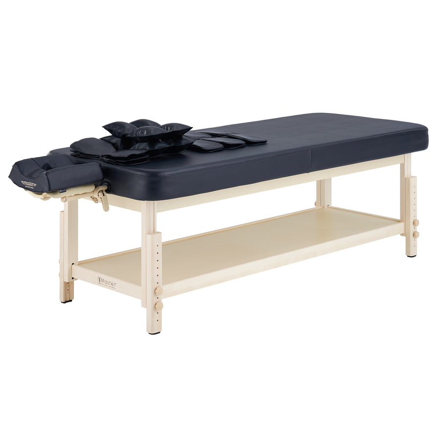 Master Massage 76cm AirMaster-I Ganzkörper-Stretching Airwave-Massagetherapieliege mit Airbags. 3D-Lendenwirbel-Traktion – Entspannung von Nacken, Rücken, Taille, Hüfte und Schmerzlinderung für den professionellen und Chiropraktiktisch