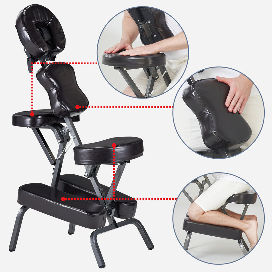 Massagestuhl Klappbar Mobil Tattoo Stuhl Flughafen Massage Leicht Tragbar Preiswert