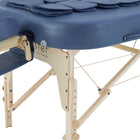 Master Massage 76cm Concord Airwave Full Body Stretching Portable Massage Therapietable with Reiki Panel and Airbags. 3D Lumbar Traction - Neck, Back, Waist, Hip Relaxation & Pain Relief for Professional& Home Use Chiropractic Table (Royal Blue)