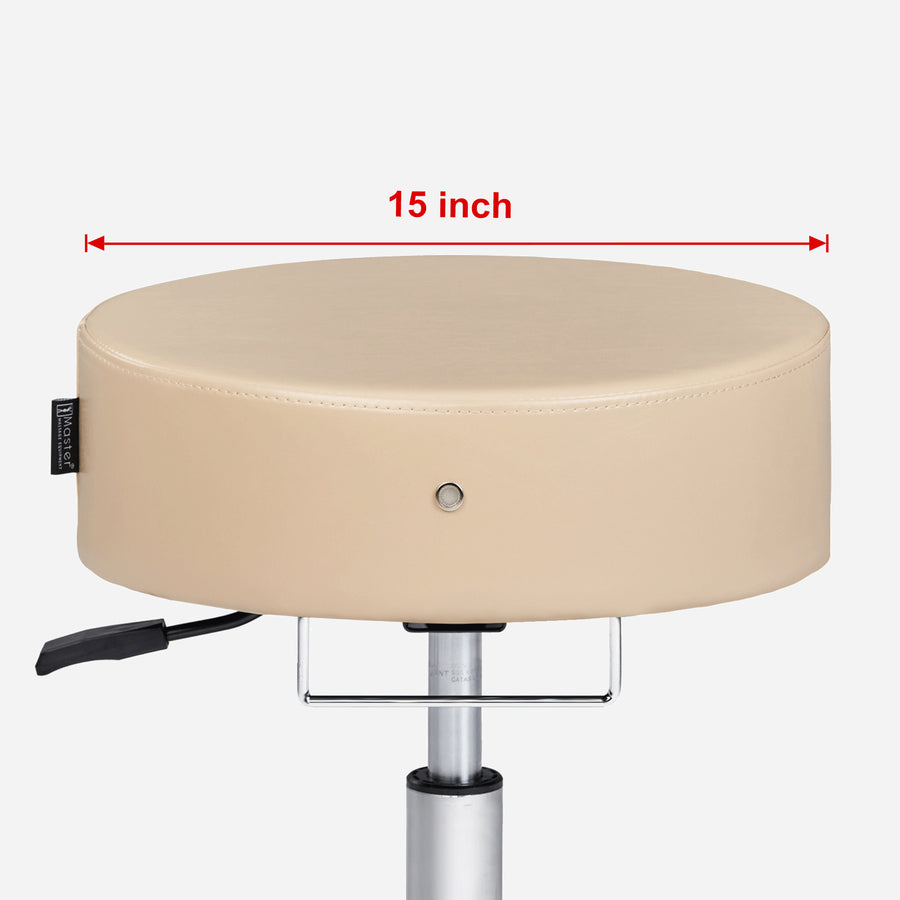 Master Massage Costco™ Glider Rollhocker Drehhocker Kosmetikhocker Beige