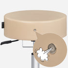 Master Massage Costco™ Glider Rollhocker Drehhocker Kosmetikhocker Beige