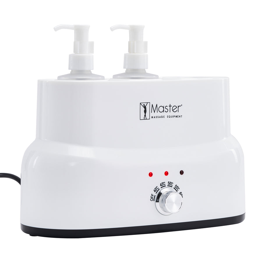 Master Massage 3er Set Massageölwärmer Creme Lotion-Wärmer Spender