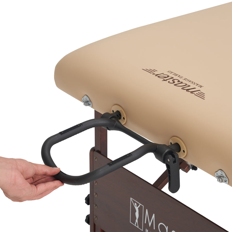 Master Massage Simplicity Verstellbare Kopfstütze Gesichtsauflage Face Cradle für Mobile Massageliege