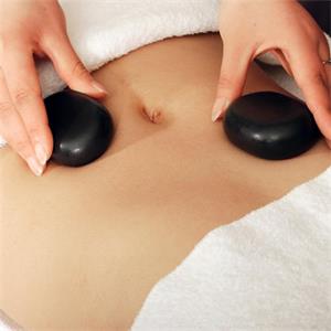 Master Massage Groß Ovular Basalt Hot Stone Massagesteine (X)