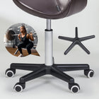 Master Massage Sattelhocker Rollhocker Kosmetikhocker Braun