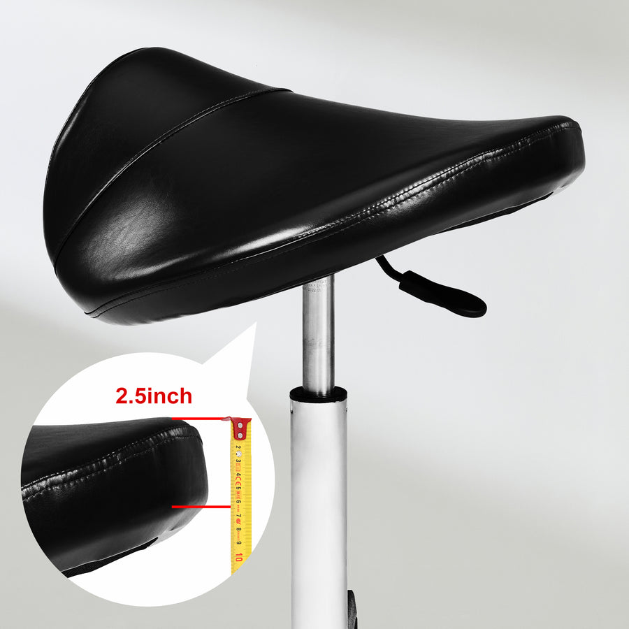 Master Massage Sattelhocker Rollhocker Kosmetikhocker Schwarz