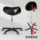 Master Massage Sattelhocker Rollhocker Kosmetikhocker Schwarz