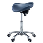 Master Massage Berkeley™ Ergonomisch Sattelhocker Rollhocker im Split-Seat-Stil Höhenverstellbar mit Zwei Kippoptionen Königsblau