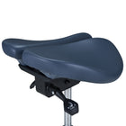 Master Massage Berkeley™ Ergonomisch Sattelhocker Rollhocker im Split-Seat-Stil Höhenverstellbar mit Zwei Kippoptionen Königsblau
