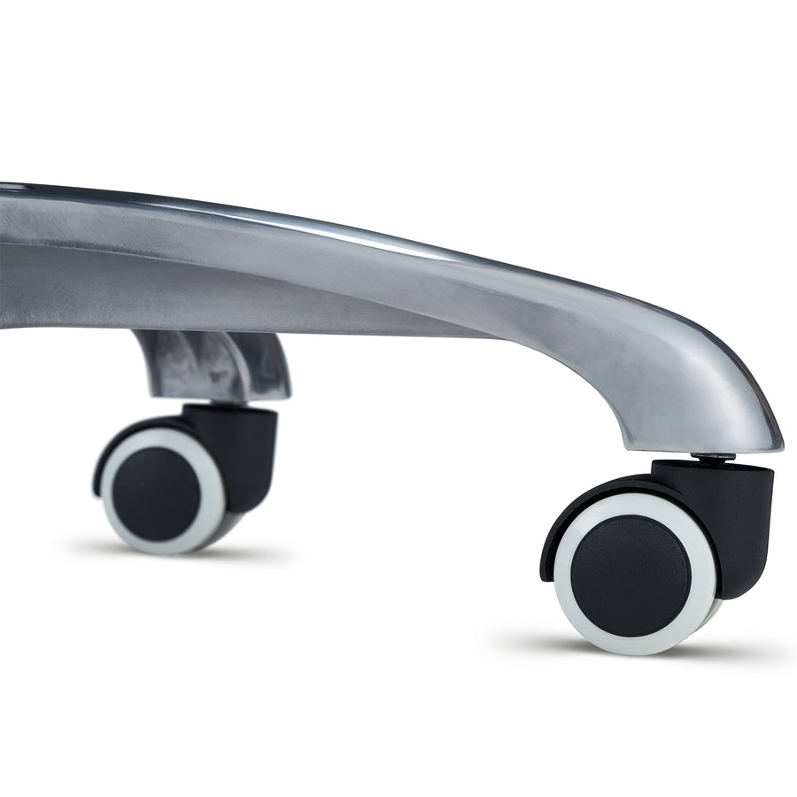 Master Massage Berkeley™ Ergonomisch Sattelhocker Rollhocker im Split-Seat-Stil Höhenverstellbar mit Zwei Kippoptionen Königsblau