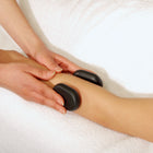 Master Massage Mittel Ovular Basalt Hot Stone Massagesteine 6.4cm x 4.6cm x 1.8cm (12St)