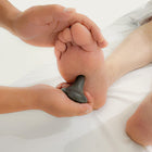 Master Massage Pilzförmiger Basalt Stein für Hot Stone Massage Triggerpunkte Tool 1 St