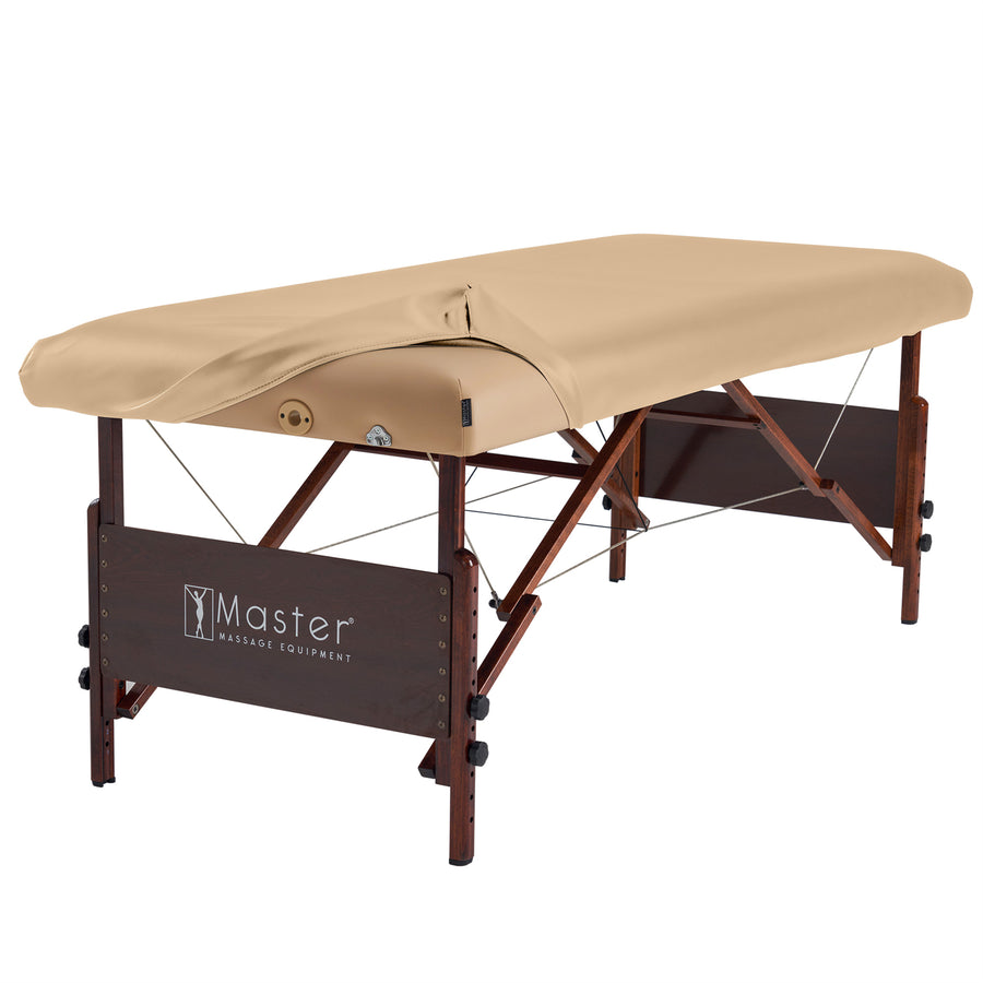 Master Massage Abwischbar Ölresistenter Schutzüberzug aus PU Leder für Massageliege Königsblau