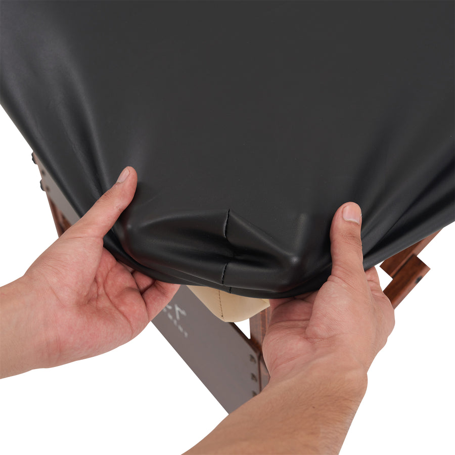 Master Massage Abwischbar Ölresistenter Schutzüberzug aus PU Leder für Massageliege Königsblau