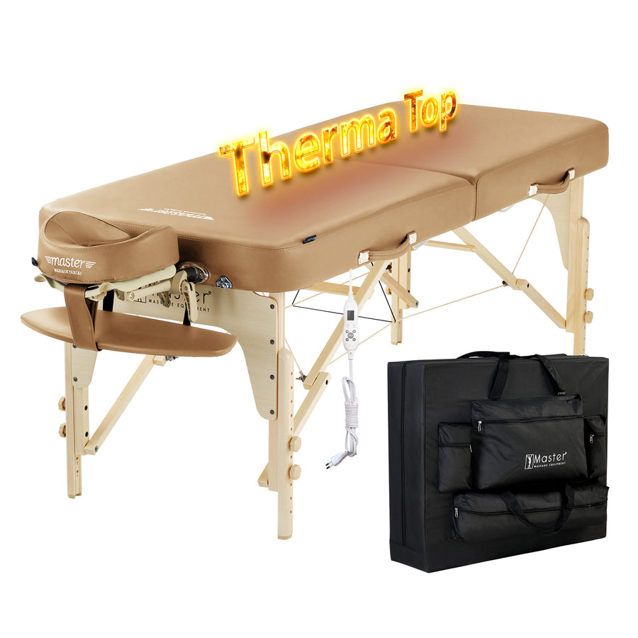 Master Massage Bel Air Mobile Massageliege – Klappbar, 13,6 Kg, Aluminium, Bis 300 Kg Belastbar, In Lily Green