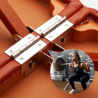 Master Massage Fairlane™ Mobile Massageliege mit Ambiente Lichtpaket und Klappbarem Holzgestell-Zimt