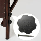 Master Massage 71cm NewPort™ Mobile Massagetherapieliege mit Ambiente Lichtpaket Klappbarem Holzgestell-Königsblau