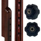 Master Massage 71cm NewPort™ Mobile Massagetherapieliege mit Ambiente Lichtpaket Klappbarem Holzgestell-Königsblau