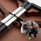 Master Massage 71cm NewPort™ Mobile Massagetherapieliege mit Ambiente Lichtpaket Klappbarem Holzgestell-Königsblau