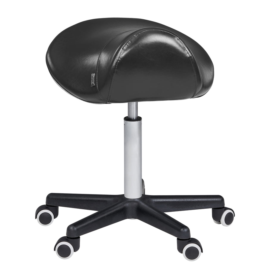 Master Massage Sattelhocker Rollhocker Kosmetikhocker Schwarz