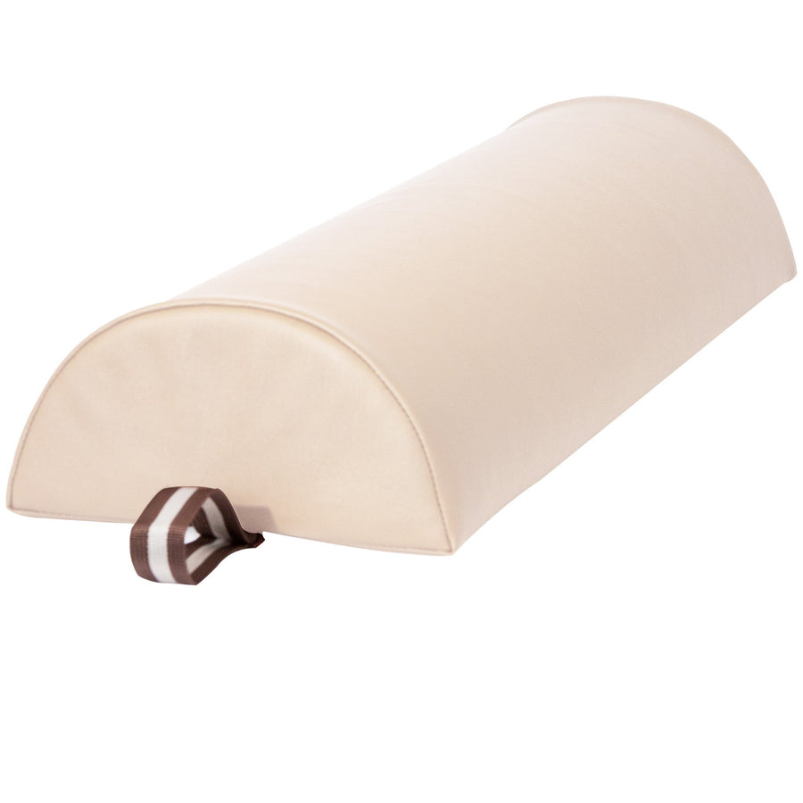 Master Massage Knierolle Halbrolle Nackenrolle, 15 cm, Lagerungshilfe klein, Lagerungsrolle Rollen Polster für Massage / Therapie und Massageliege, Beige, 