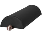 Master Massage Knierolle Halbrolle Nackenrolle, 15 cm, Lagerungshilfe klein, Lagerungsrolle Rollen Polster für Massage / Therapie und Massageliege, Schwarz