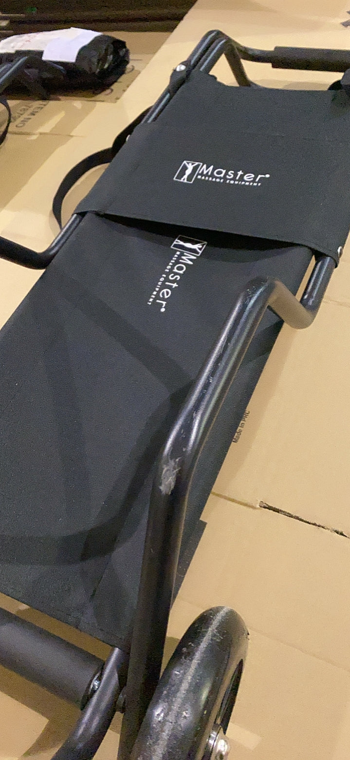 B-Ware Master Massage Handkarre Transporttrolley Easy Go für Massageliege Massagetisch