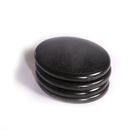 Master Massage Großer Runder Komprimierter Basaltstein Massagestein Hot Stone 8St