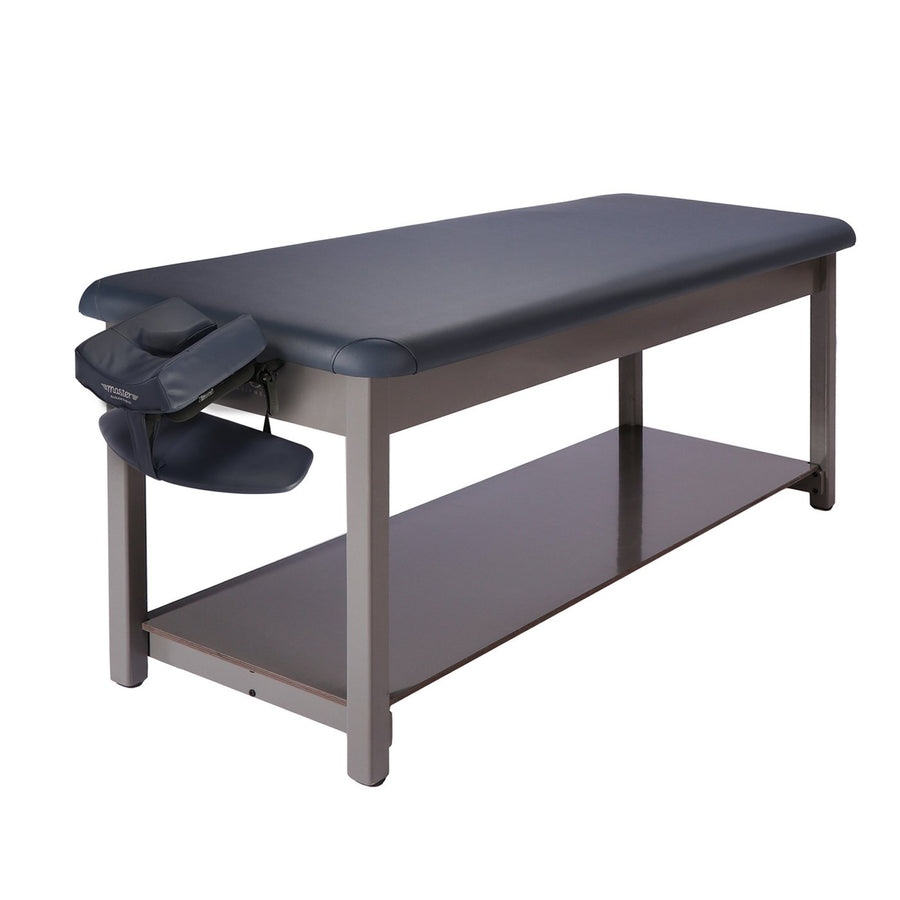 Master Massage 76cm Bahama Stationäre Massageliege Physiotherapie Tisch, König Blau