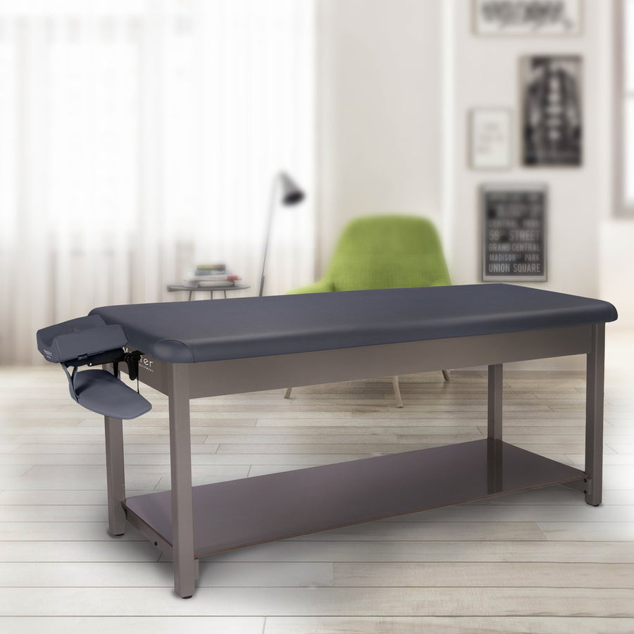 Master Massage 76cm Bahama Stationäre Massageliege Physiotherapie Tisch, König Blau