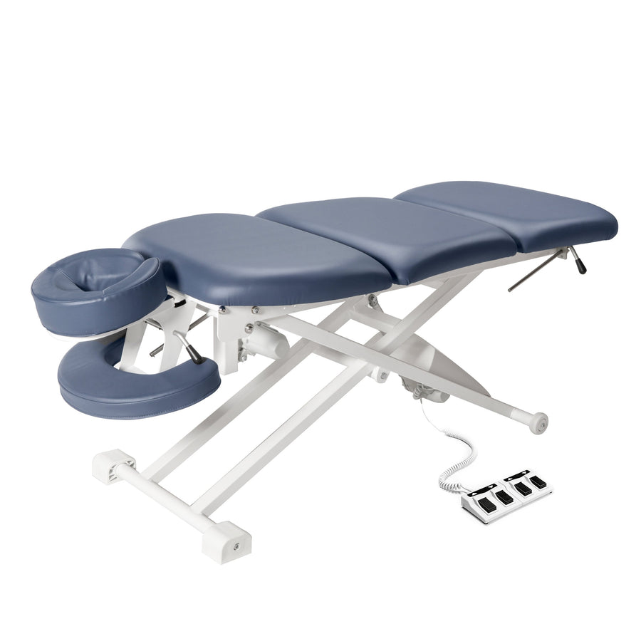 Master Massage® 74cm TheraMaster ? Elektrischer Karosserie-Tisch mit 4 Sektionen Königs Blau