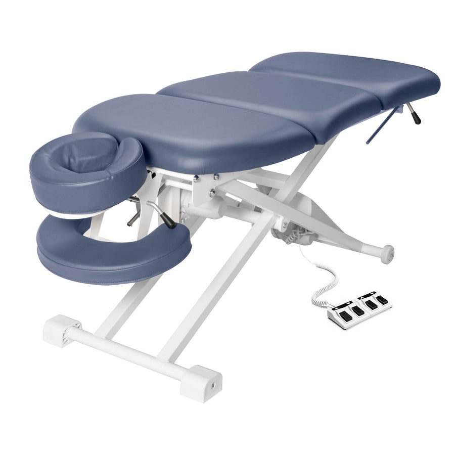 Master Massage® 74cm TheraMaster ? Elektrischer Karosserie-Tisch mit 4 Sektionen Königs Blau