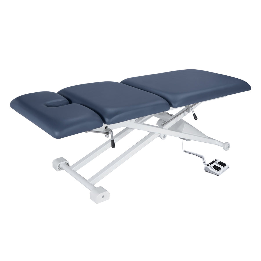 Master Massage® 74cm TheraMaster ? 3-Sektion Behandlung Power Lift Elektrischer Tisch Königs Blau