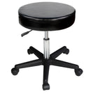 Master Massage Non-Costco™ Glider Rollhocker Drehhocker für Praxis Kosmetikhocker Drehbar-Schwarz