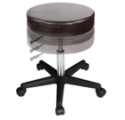Master Massage Non-Costco Rollhocker Drehhocker Arbeitshocker Praxishocker Kosmetikhocker Hocker, Kaffeefarben