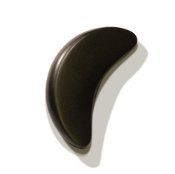 Master Massage Halbmond geformter Basalt Stein für Hot Stone Massagen 2er Pack