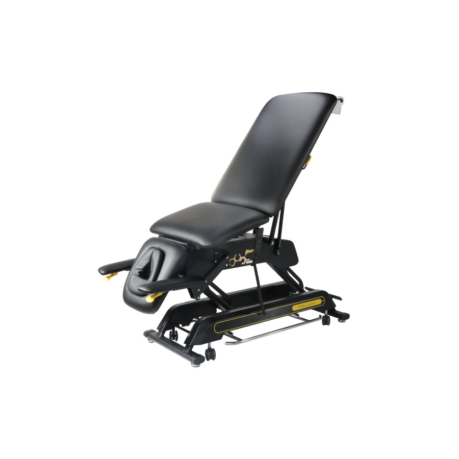 Master Massage Premier Infinity Elektrische Osteopathisch Therapieliege Höhenverstellbar mit Rundum-Fusßsteuerung 3 Teilig