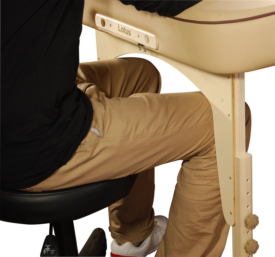 Mt Massage 30 "Midas Tilt Tragbarer Massagetisch Paket Rückenlehne Liftback Tattoo und Salontisch Schwarz